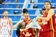 EČ basketbolā: Gruzija - Maķedonija - 32