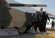 Vladimir Putin visiting exhibition Russian Expo Arms 2011
