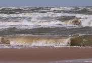 Pašlaik Ventspils pludmalē 13.septembris - 3