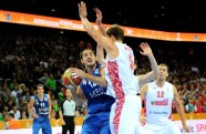 EČ basketbolā: Krievija - Serbija - 9