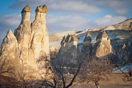 Zelve - viena no skaistākajām ielejām Cappadocia, Turcija