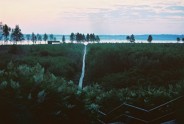 Lielauces ezers pirms saullēkta