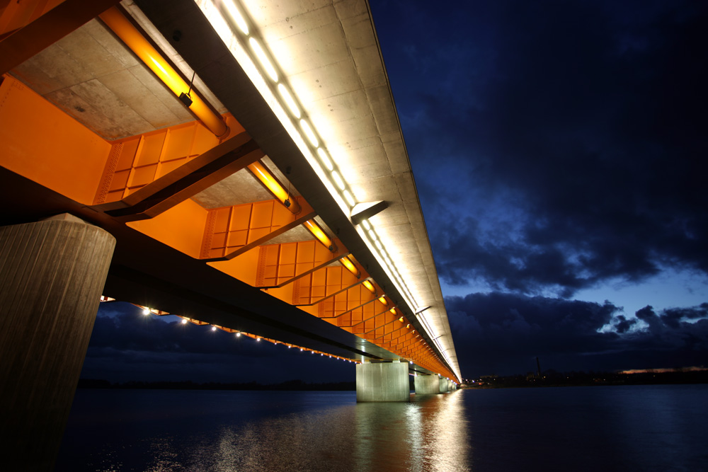 Latvia, Riga Southern bridge - construction pictures - SkyscraperCity